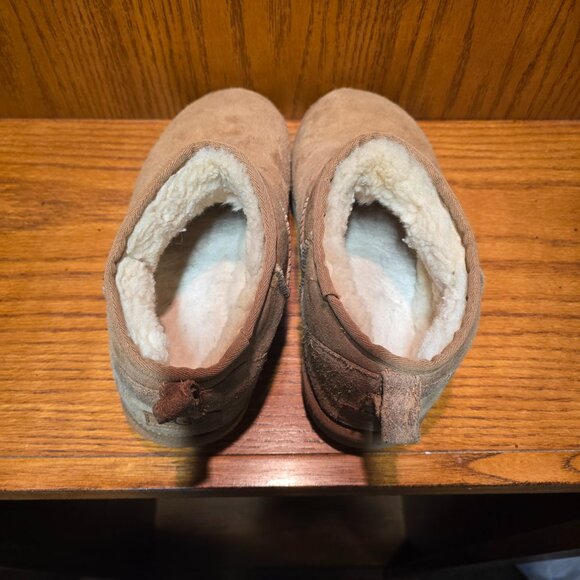 UGG Classic Ultra Mini Women's Chestnut Authentic Fashion Boots Size 7 (9.5") - Picture 8 of 9